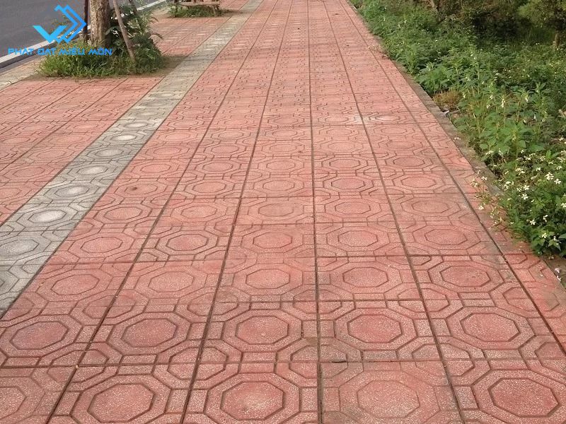 Gạch terrazzo mai rùa