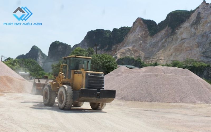 Phát Đạt sở hữu mỏ đá tại chỗ chủ động trong nguồn cung cho mọi dự án