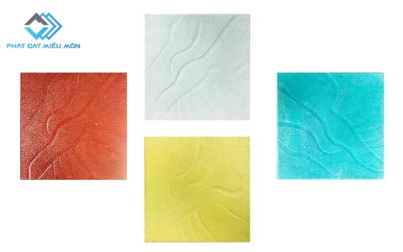 Gạch Coric do Phát Đạt cung cấp bao gồm các màu sắc đa dạng