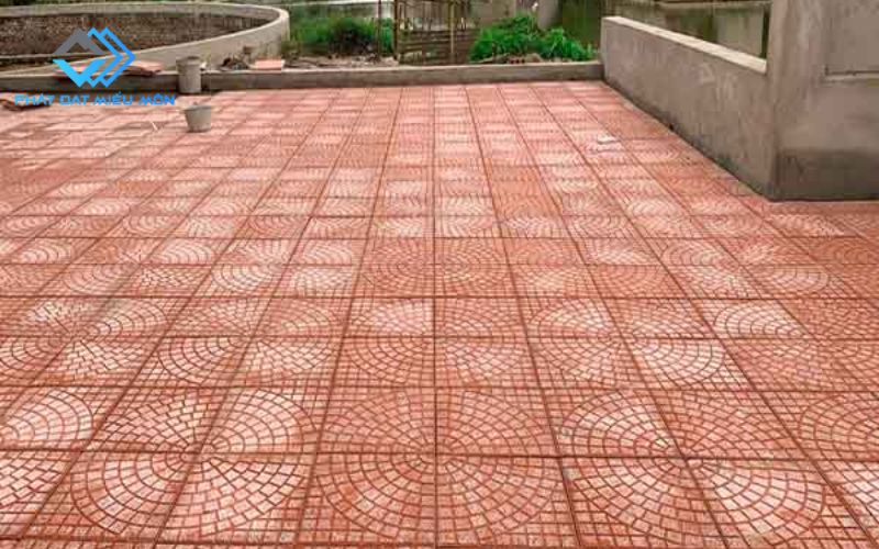 Gạch terrazzo rẻ quạt