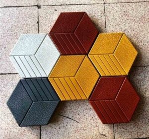 Giới thiệu tổng quan về sản phẩm gạch giả đá lục giác 3 sọc 