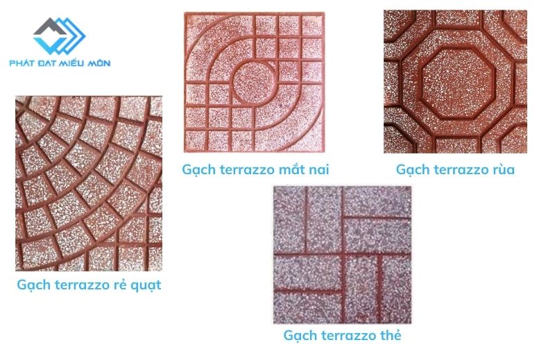 Các mẫu gạch terrazzo cao cấp Phát Đạt cung cấp