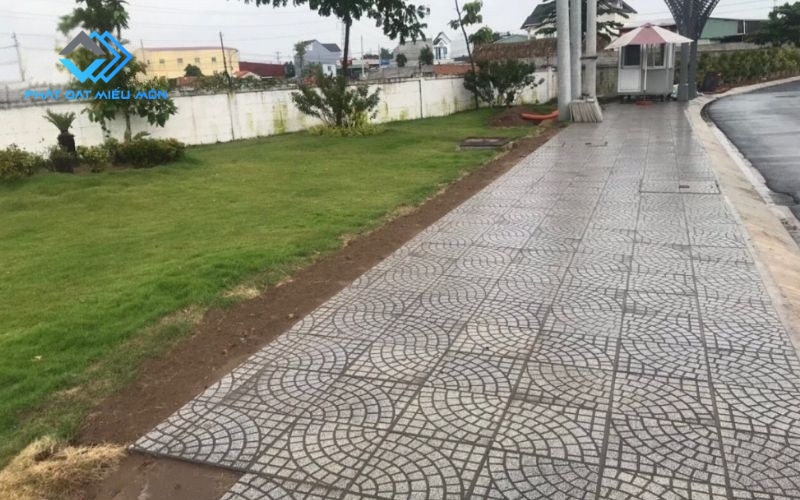 Gạch Terrazzo loại nhám
