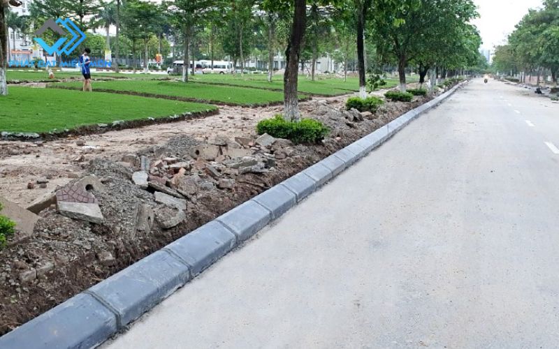 Ứng dụng thực tế của bó vỉa bê tông