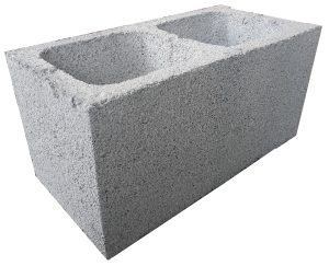 Gạch block móng 2 lỗ bê tông không nung, kích thước 9x19x39cm, thân thiện môi trường, tiết kiệm chi phí.