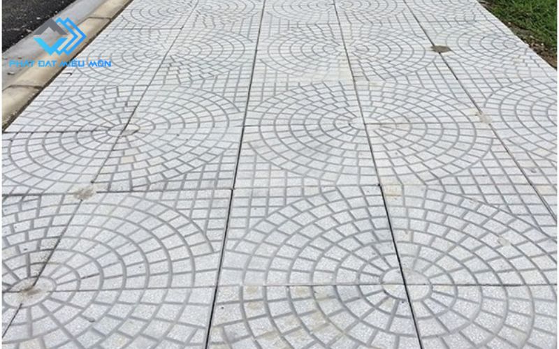 Gạch Terrazzo vỉa hè