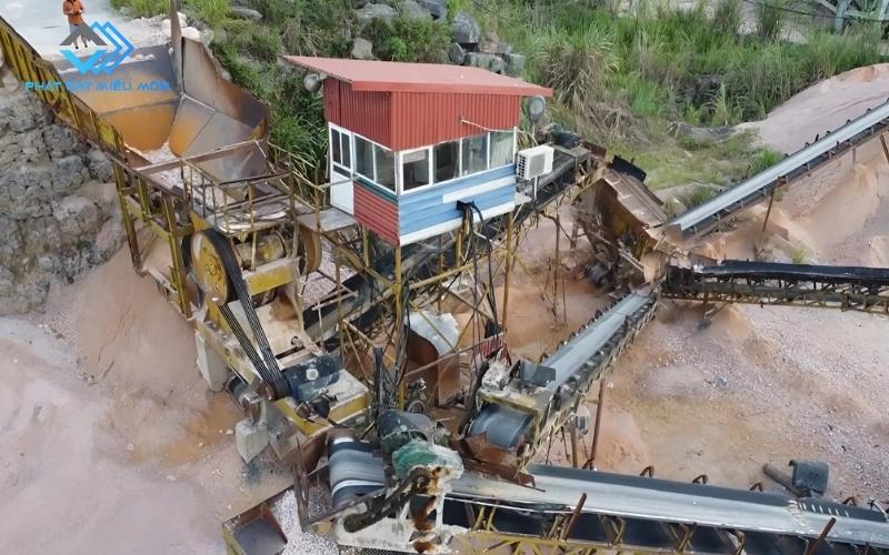 Quy trình sản xuất đá xây dựng chuyên nghiệp đạt hiệu suất cao
