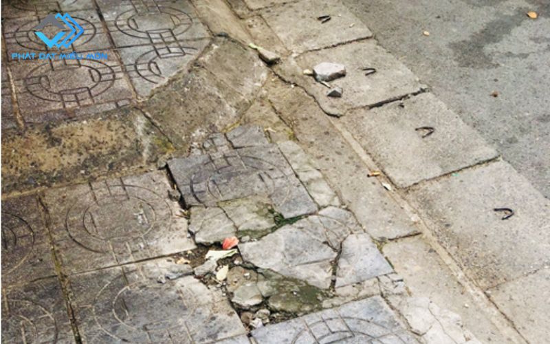 Lựa chọn gạch vỉa hè kém chất lượng 