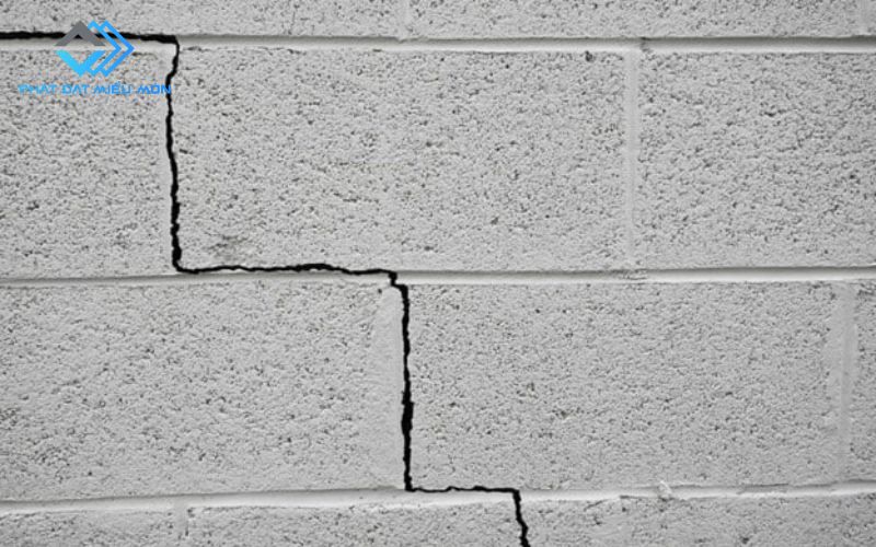 Các Vị Trí Tường Gạch Không Nung Thường Bị Nứt