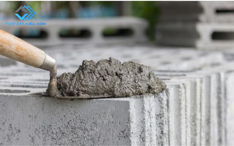 Vữa xây không đúng tiêu chuẩn