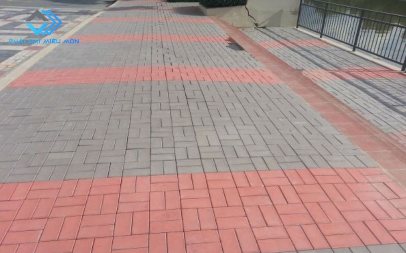 Các ứng dụng phổ biến của gạch block lát vỉa hè