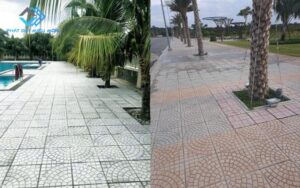 Gạch vỉa hè Terrazzo là gì?