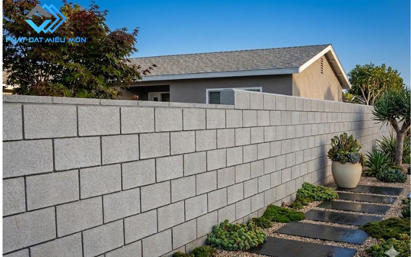 Tường gạch block không tô là gì?