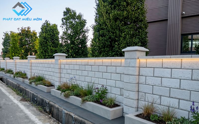 Tường gạch block không tô là gì?